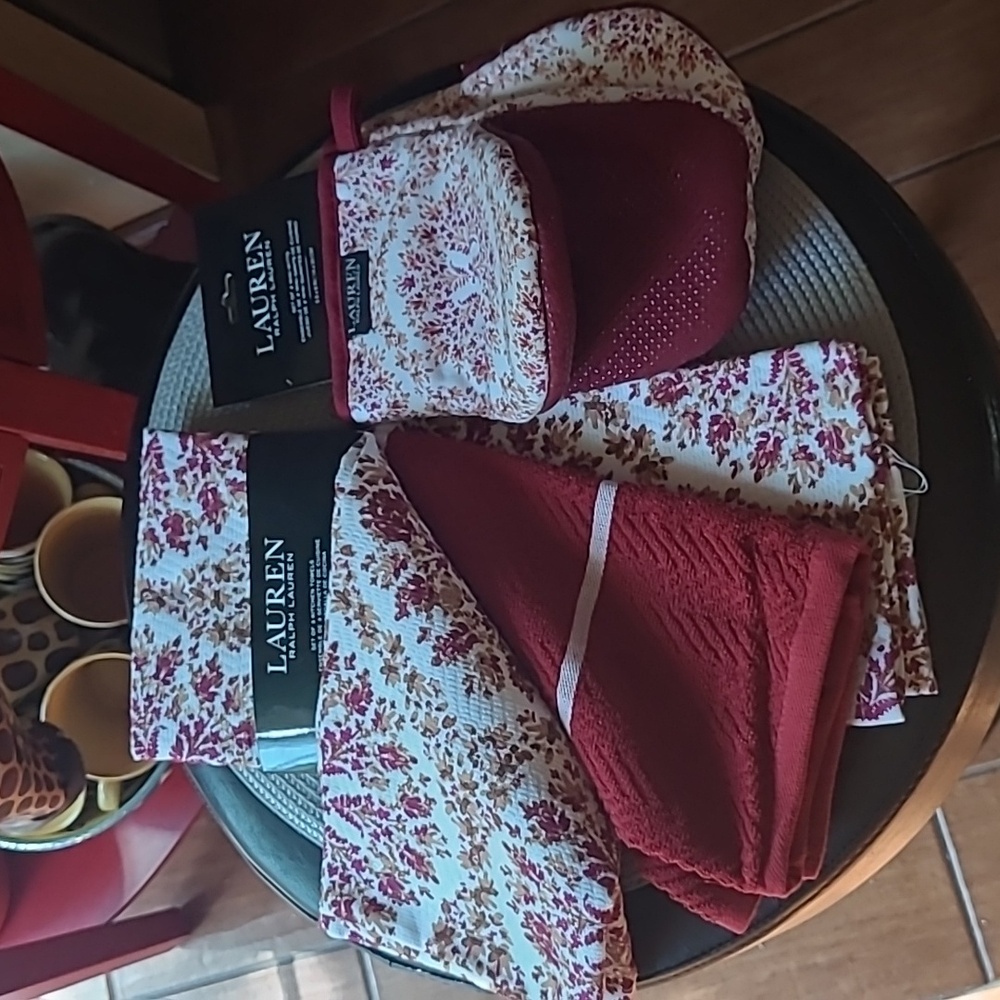 Ralph Lauren Kitchen Towels & Mini Mitts
